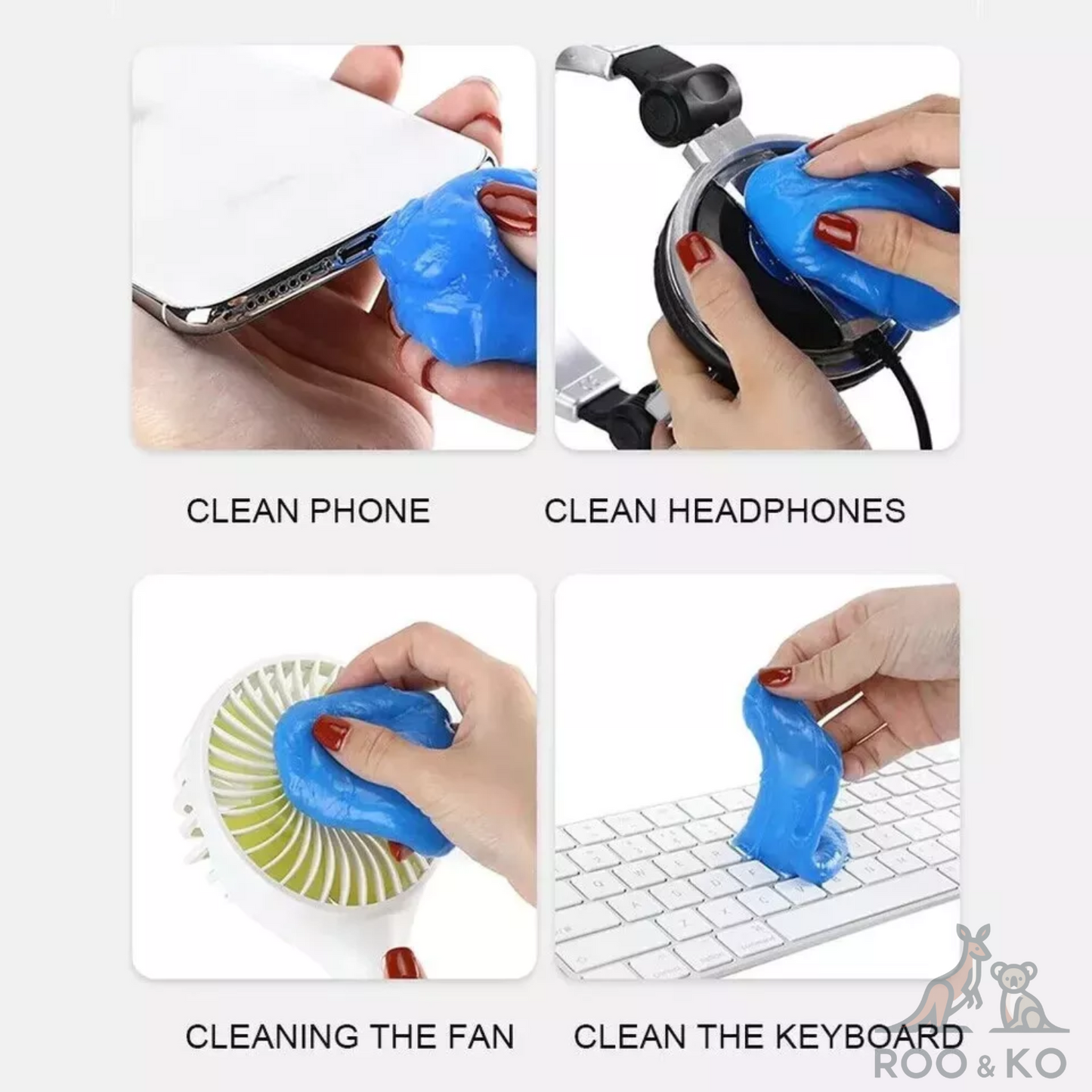 Car Cleaning Gel (2-Pack)