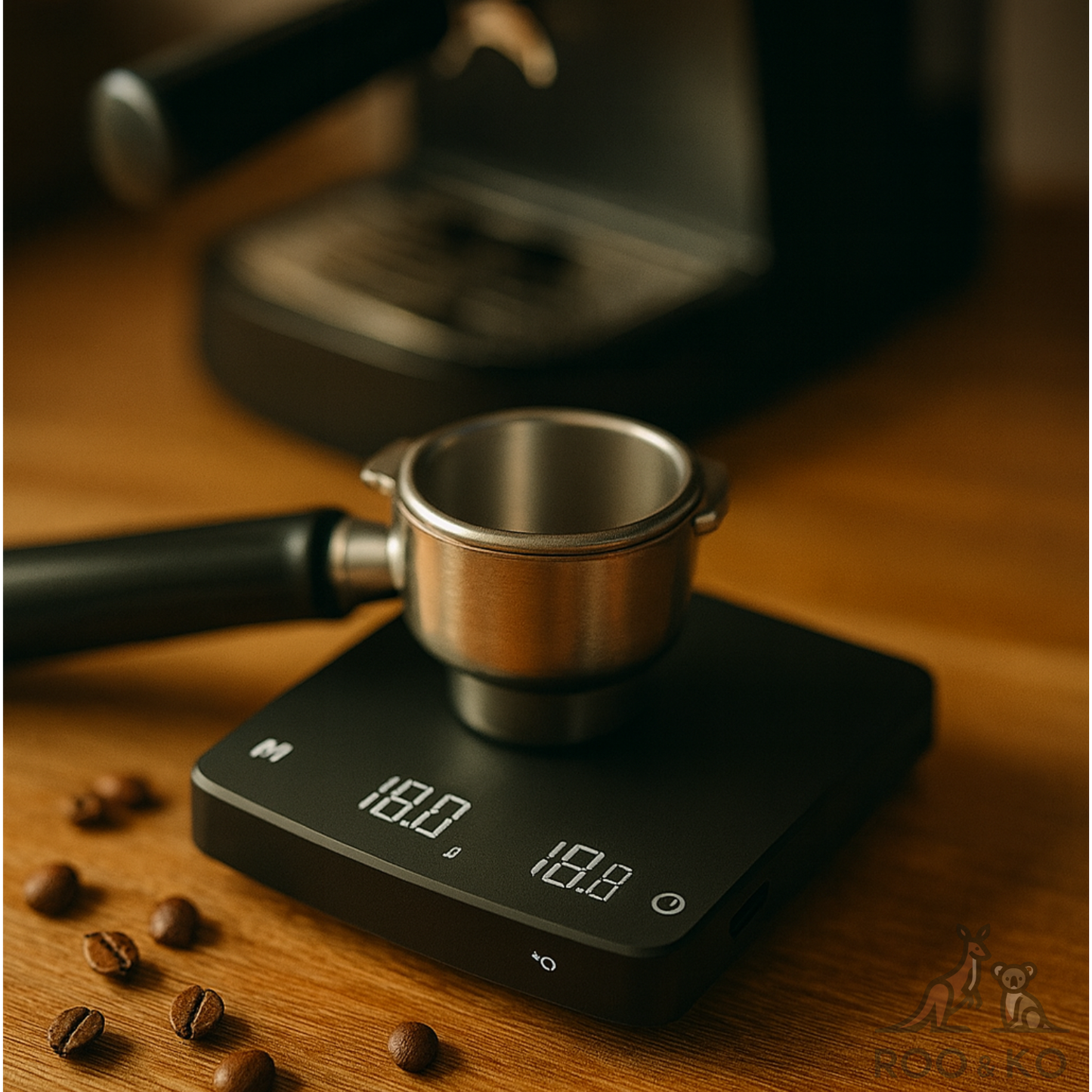 Precision Coffee Scale with Timer