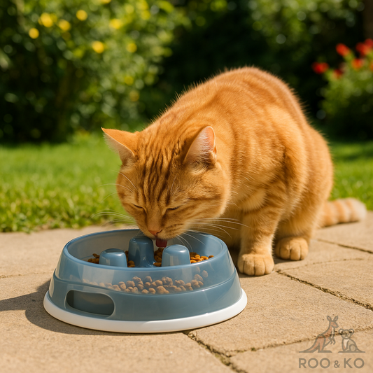 Slow-Feed Bowl (Non-Slip, Food-Grade)