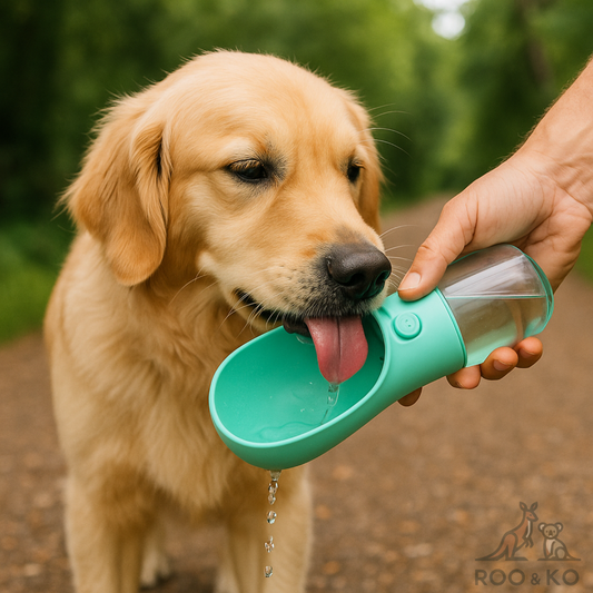 Portable Dog Water Bottle (Leak-Proof)